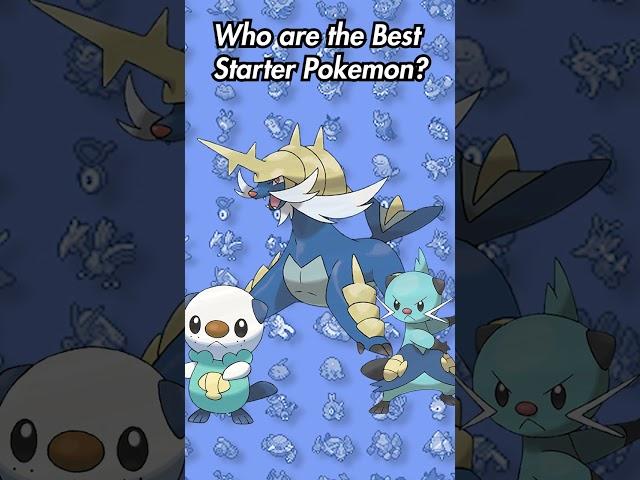 Who are the BEST Starter Pokemon? - Unova