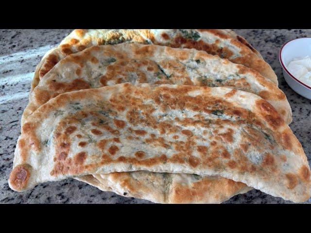 طرزتهیه / بولانی گندنه بسیار خوشمزه و آسان how to make afghani Bolani  Leek