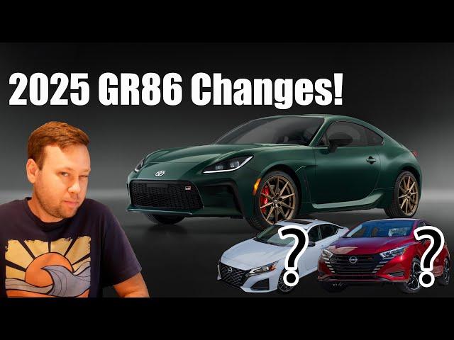 2025 Toyota GR86 Changes, Nissan Altima and Versa May Go Away + More! Weekly Update