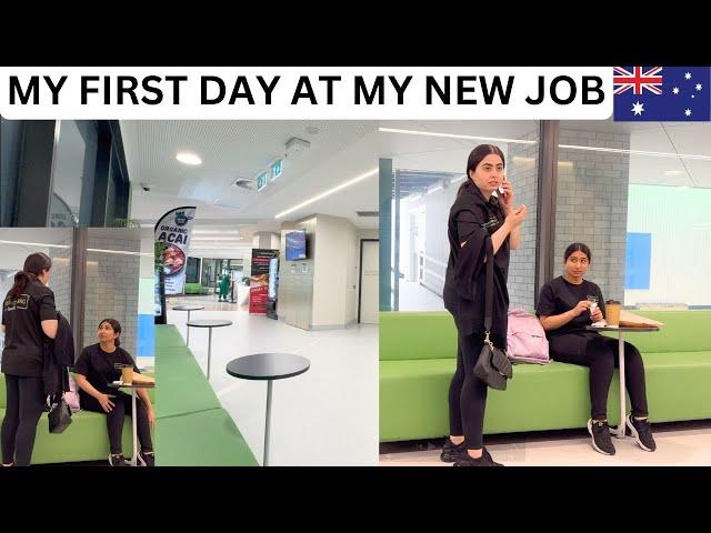 MY FIRST DAY AT MY NEW JOB IN AUSTRALIA | AMISHA GARG VLOGS | INTERNATIONAL STUDENTS