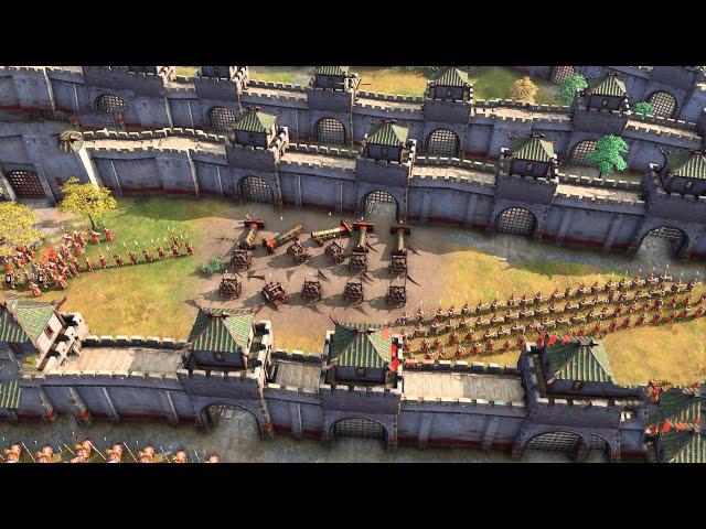 THE GREAT WALL - Age of Empires 4 Gameplay