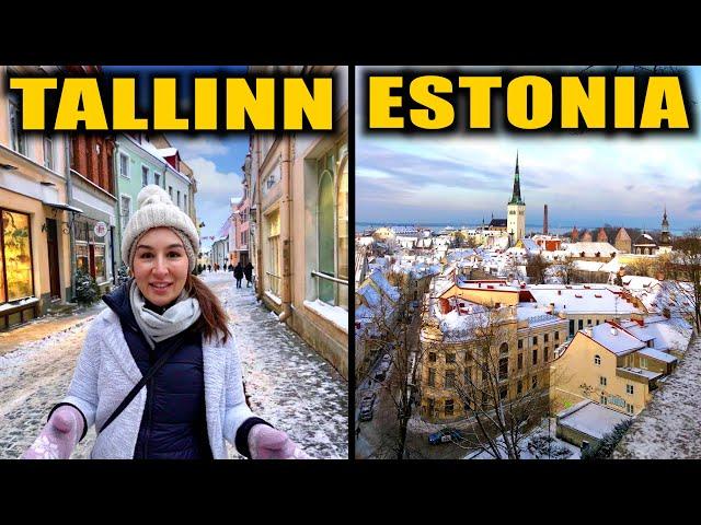 Is TALLINN, ESTONIA the most BEAUTIFUL Baltic Capital? (Travel Vlog Guide)