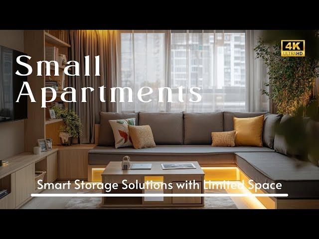 Maximize Small Spaces: Smart Storage Solutions for Small Modern Apartments with Limited Room