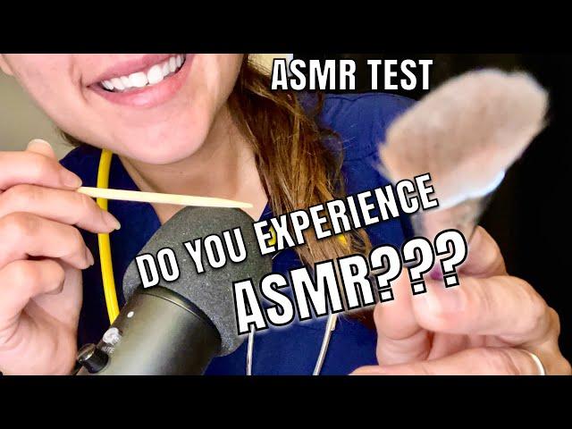 ASMR TEST~ 🫠Autonomous Sensory Meridian Response