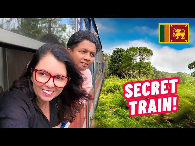 We Booked a SECRET SRI LANKA TRAIN Last Minute!  Ella Odyssey to Colombo