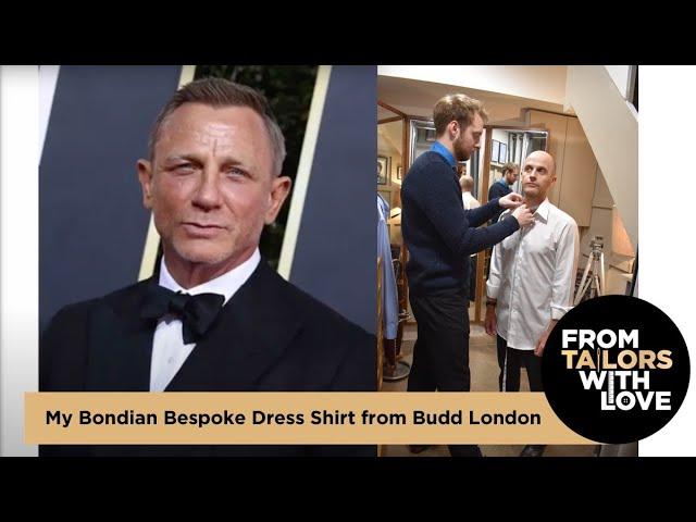 Getting the Budd London Daniel Craig Dress Shirt (With bespoke touches)