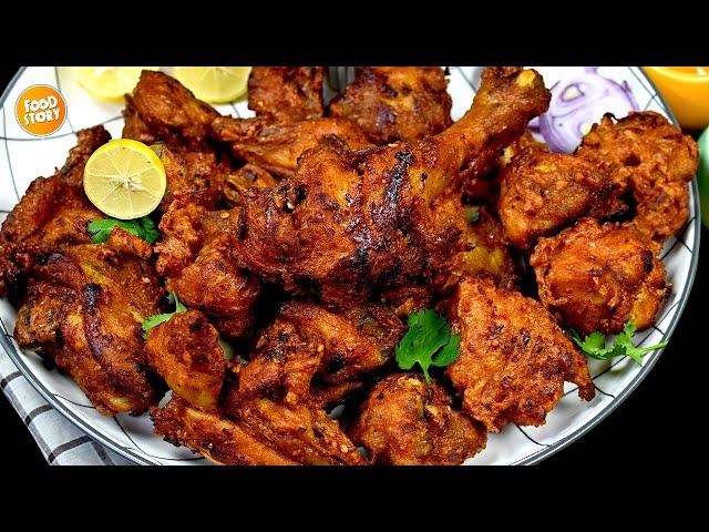 Shadiyon Wala Masala Fry Chicken Recipe,Chicken Recipe by Samina Food Story