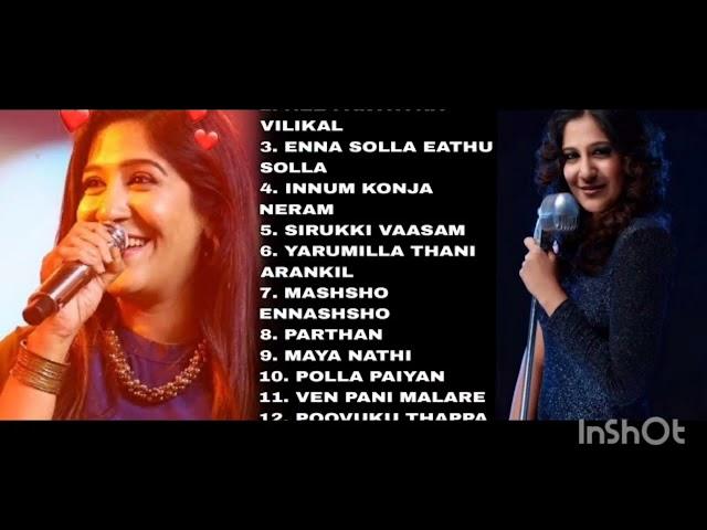 Shweta Mohan Hits | love songs Jukebox tamil | SLX BGM #love #shweta#lovesong #song