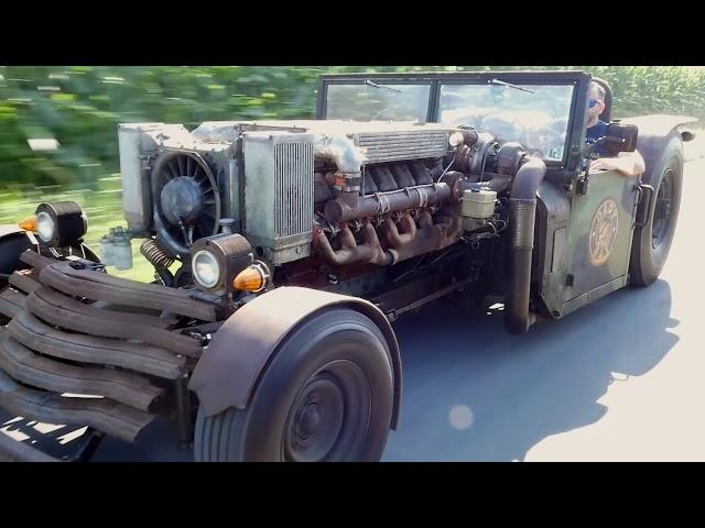 Dady Rat V12 19.1 Liter Four Turbo Rat Rod