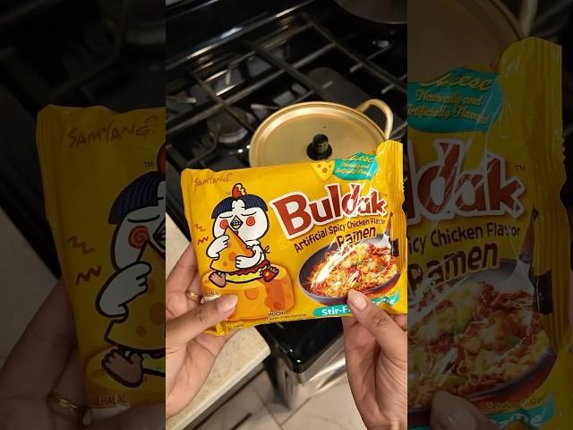 Cheese  #buldak #ramen #noodles #spicynoodlemukbang