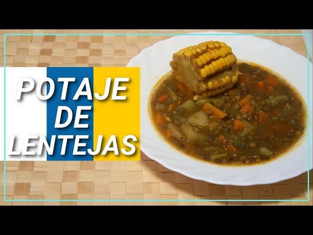 POTAJE DE LENTEJAS