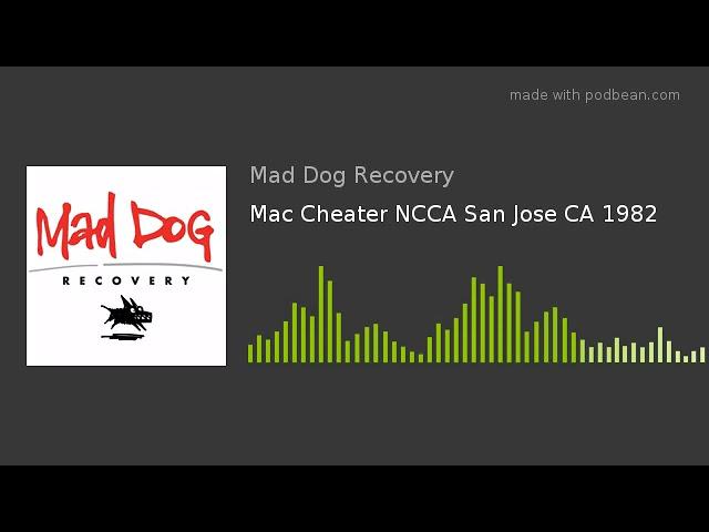 Mac Cheater NCCA San Jose CA 1982