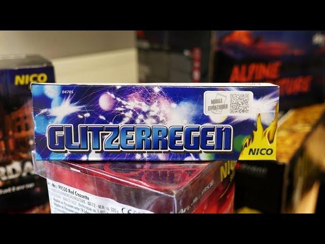 TOP F1 NEUHEIT Glitzerregen Nico Europe Feuerwerk | PyroExtremGermany