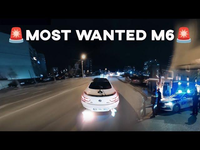 MOST WANTED M6 Gran Coupe Night Drive | Street Drifts and Flames | 3rd Person View