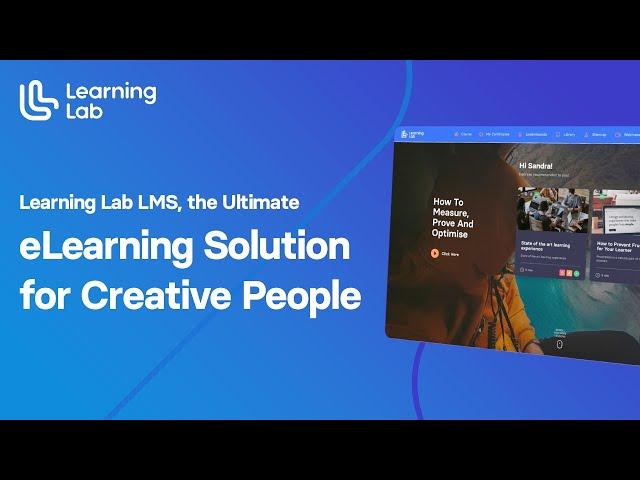 The Learning Lab LMS for Creative People