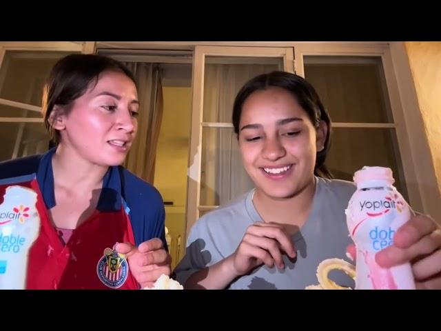 RUBI SOTO ENSEÑANDO A COMER ️ | CHIVAS FEMENIL