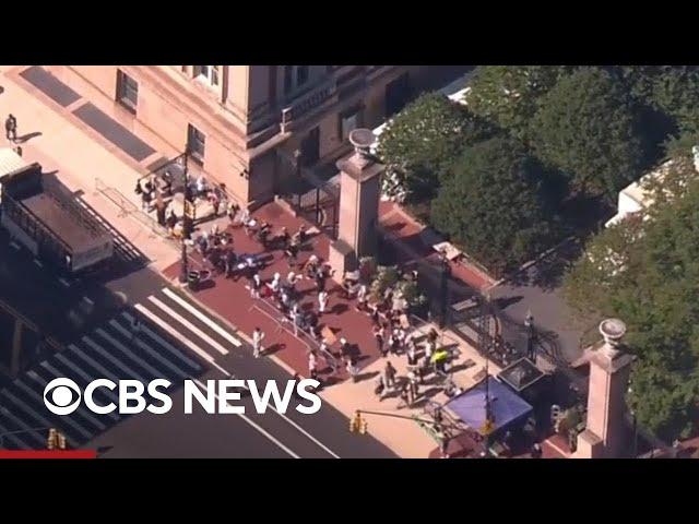 Columbia University protests over support for Israel