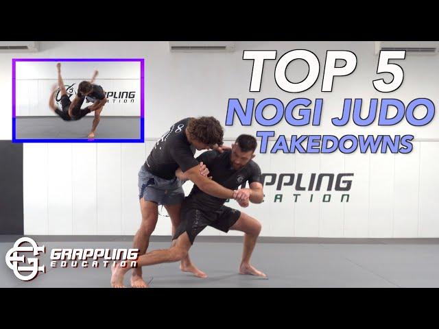 5 Best NoGi Judo Takedowns/ Throws for BJJ