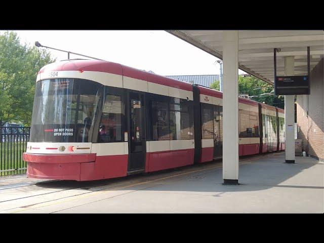 TTC 511 Bathurst Streetcar Ride #4504 from Exhibition Place to Bathurst Stn (July 21st, 2024)