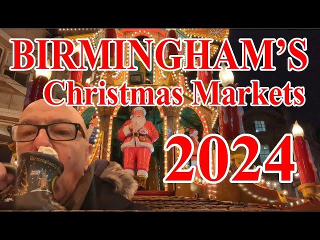 BIRMINGHAM'S FRANKFURT CHRISTMAS MARKETS 2024 - Authentic German Market