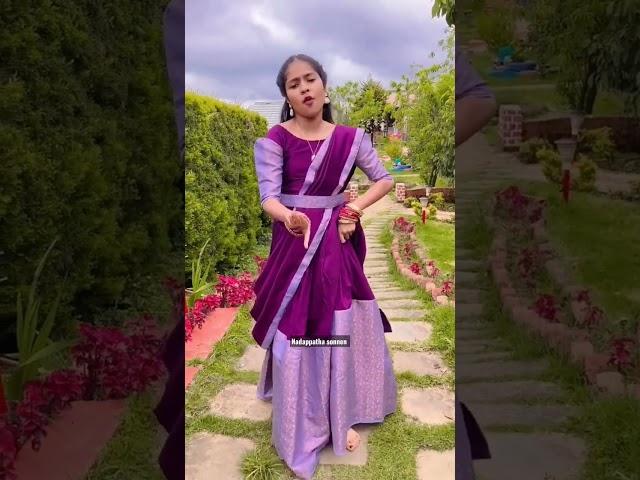 mouna raagam serial actress baby Kritika recent reel video #shorts #video #reel #ytshorts #bts