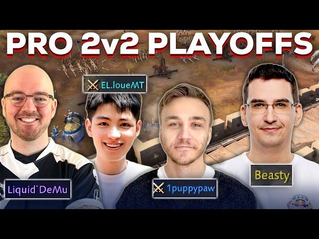 2v2 Top Team Gamer AOE4 Tournament  PLAYOFFS...