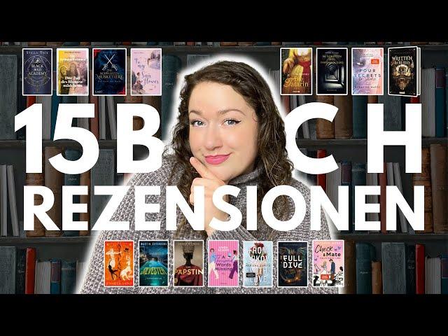 ÜBERRASCHT, ENTTÄUSCHT & AM MECKERN | 15 Buch Rezensionen im Lesemonat | FrederikesFreitagsFazit