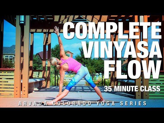 35 Min Complete Vinyasa Flow Yoga Class - Five Parks Yoga