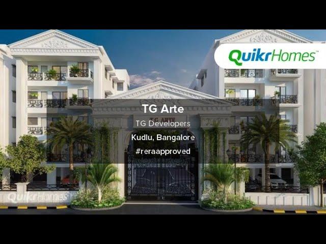 TG Arte | Kudlu | Bangalore | Apartment tour | Quikr Homes