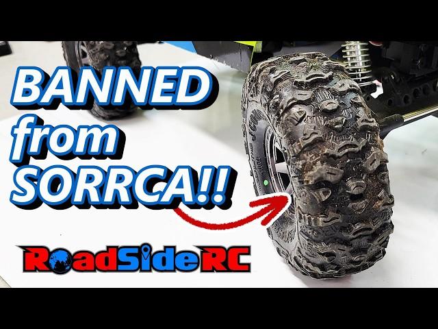 Soo good they were BANNED!   JConcepts Megalithic RC Crawler Tires Tested