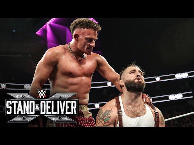 The D’Angelo Family vs. DarkState | Six-Man Tag Team Match: Stand & Deliver 2025 highlights