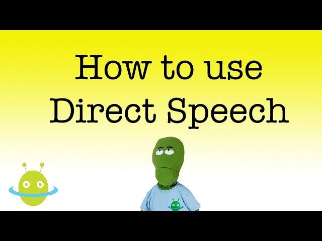 How to write direct speech