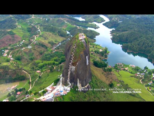 Ventanas a Colombia: Embalse de Guatapé, Antioquía