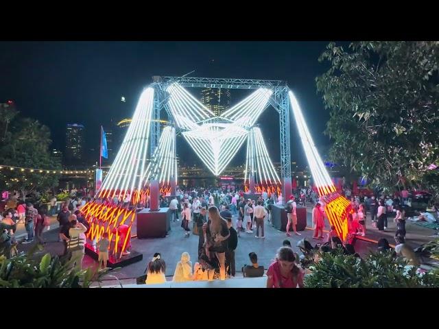 Drone Show - BrisFest, Brisbane 2024