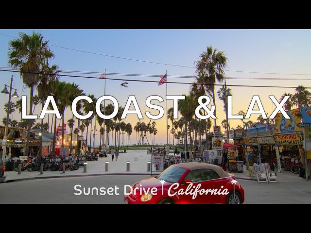 Los Angeles Sunset Drive: Manhattan Beach, Venice, Santa Monica to Topanga California