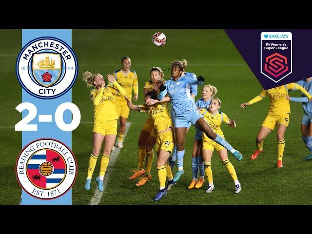 VITAL WIN | CITY 2-0 READING | WSL HIGHLIGHTS | STOKES & HEMP