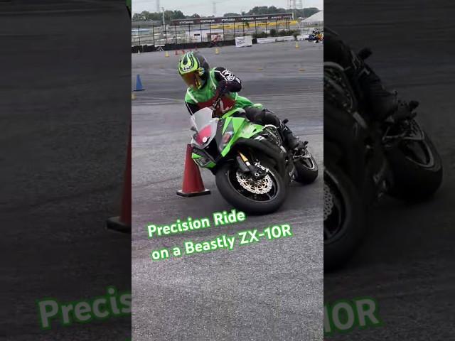 ZX-10R Carves Corners Like a Pro, Rank A, Mr. Arai #motogymkhanajapan