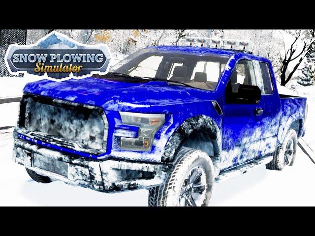 First Look at Snow Plowing Simulator