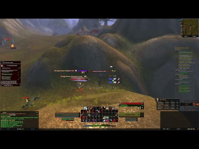 Classic WoW HC Highlight - Close call on Hunter