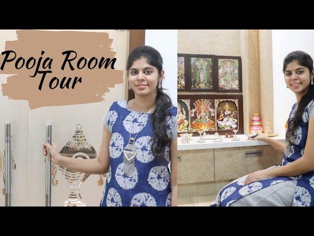 Pooja Room Tour | Pooja Room Decor Ideas | Organization of Pooja Room | Home Series EP-3