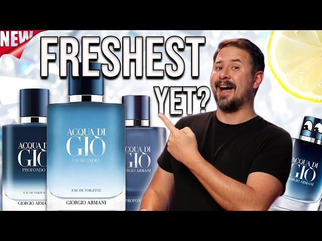 NEW Armani Acqua di Gio Profondo EDT - #1 Summer Freshie For 2025?