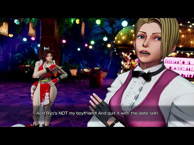 King of Fighters XV - Mai and King talk about Ryo [4K60FPS]