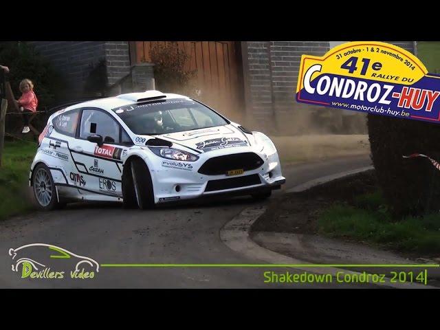 Shakedown Rallye du Condroz 2014 [HD] Devillersvideo