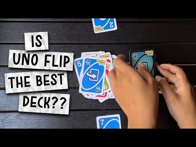 This Is Why UNO Flip MIGHT Be Our Favorite Deck | Best Of Four | Gameplay Video