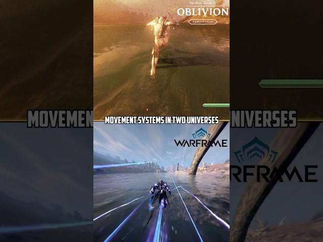 Getting Across Water in Oblivion vs Warframe 