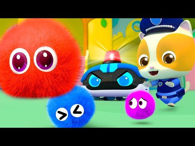 Baby And Police Robot Cleaners | No No Song | Nursery Rhymes | Kids Songs | BabyBus