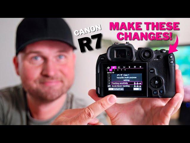 Canon R7 | The SETTINGS You NEED To KNOW | Fix Most AF troubles!