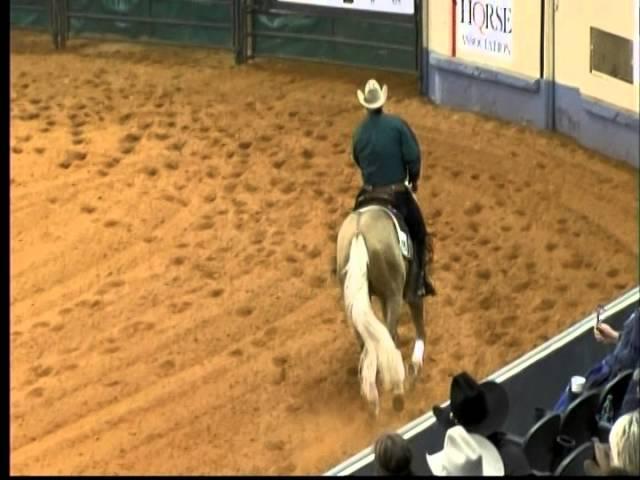 Shawn Flarida and Wimpys Little Colonel 2014 AQHA Junior Reining Reserve World Champion