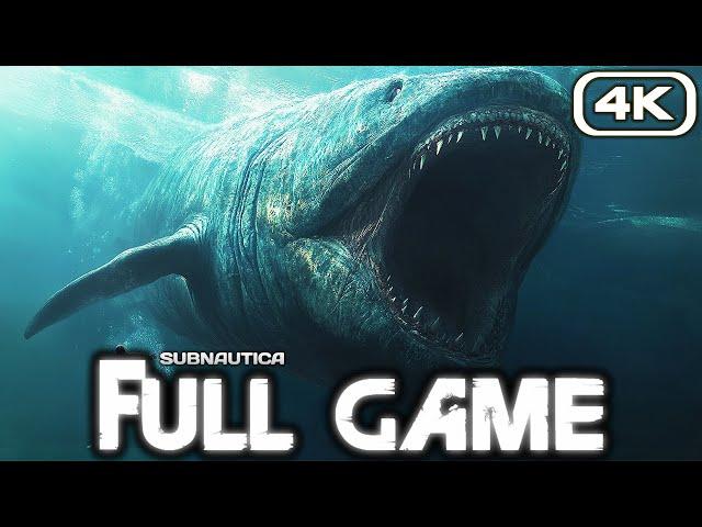 SUBNAUTICA Gameplay Walkthrough FULL GAME (4K 60FPS) No Commentary