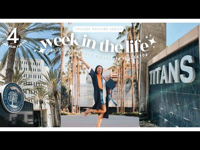 CSUF WEEK IN THE LIFE — MINI TOUR, COLLEGE TIPS, & CAMPUS INVOLVEMENTS  /  College Youtube Series